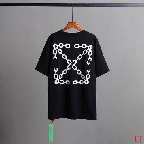 Design Brand OF Men and Women Short Sleeves T-shirts High Quality 2023FW D1912