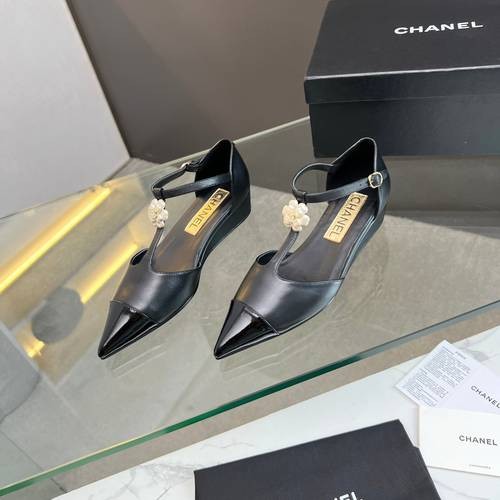 Design Brand C Women Leather Flats Original Quality Shoes DXS01 2024SS
