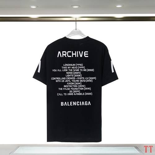 Design Brand Bal Men Short Sleeves T-shorts D1902 2024ss