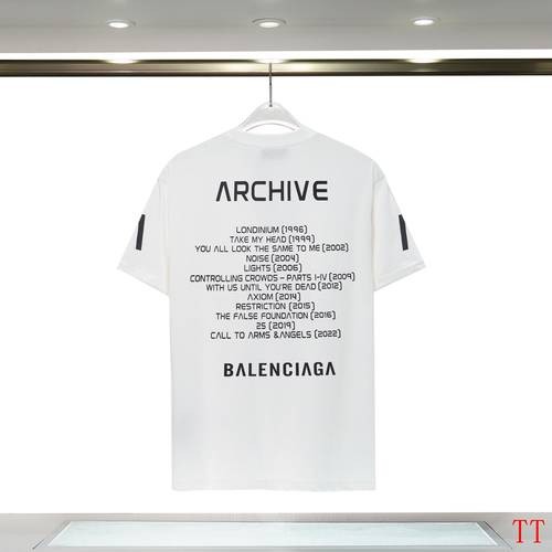 Design Brand Bal Men Short Sleeves T-shorts D1902 2024ss