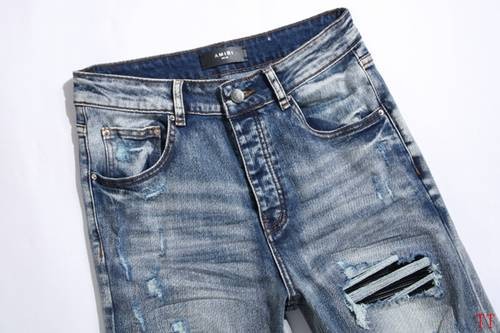 Design Brand AMI Men Denim Jeans D1903 2024ss