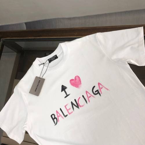 Design Brand Blcg Women and Mens Original Quality Short Sleeves T-Shirts 2024SS Q203