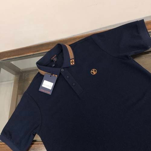 Design Brand L Mens Original Quality Short Sleeves Polo Shirts 2024SS Q203