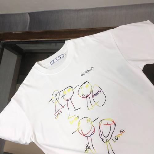 Design Brand O Women and Mens Original Quality Short Sleeves T-Shirts 2024SS Q203