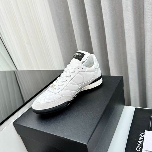 Design Brand C Womens Original Quality Genuine Leather Sneakers 2024SS G103