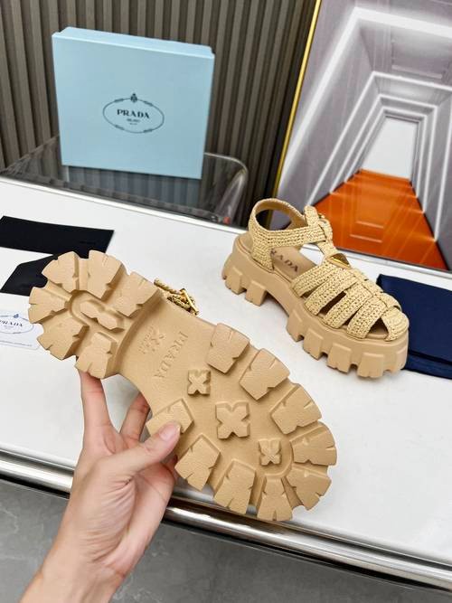 Design Brand P Womens Original Quality Sandals 2024SS G103