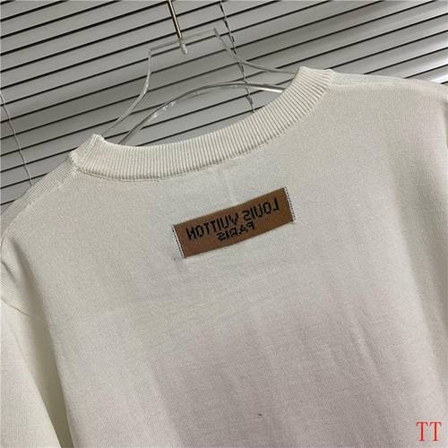 Design Brand L Mens High Quality Short Sleeves Knitted T-Shirts 2024SS D1905