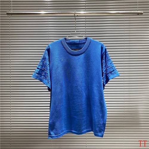 Design Brand L Mens High Quality Short Sleeves Knitted T-Shirts 2024SS D1905