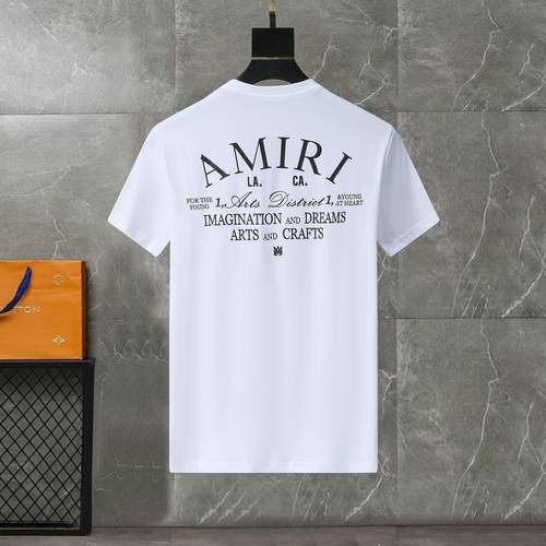 Design Brand AMI Mens High Quality Shorts Sleeves T-Shirts 2024SS E805