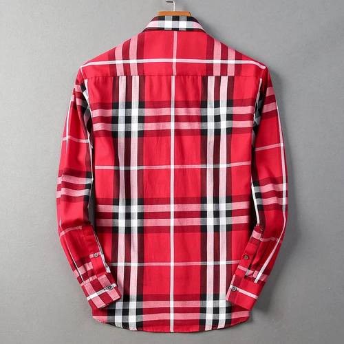 Design Brand B Mens High Quality Long Sleeves Shirts 2024SS E805