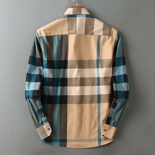 Design Brand B Mens High Quality Long Sleeves Shirts 2024SS E805