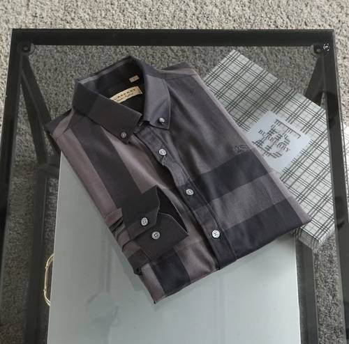 Design Brand B Mens High Quality Long Sleeves Shirts 2024SS E805