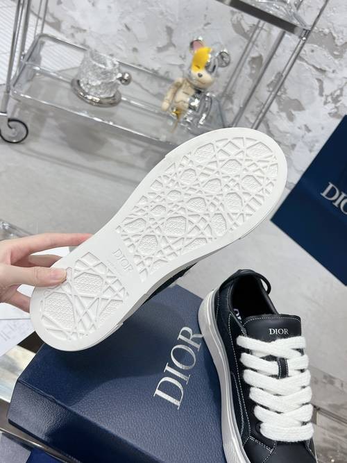 Design Brand D Women and Mens High Quality 3cm Sole Genuine Leather Sneakers 2024SS H305