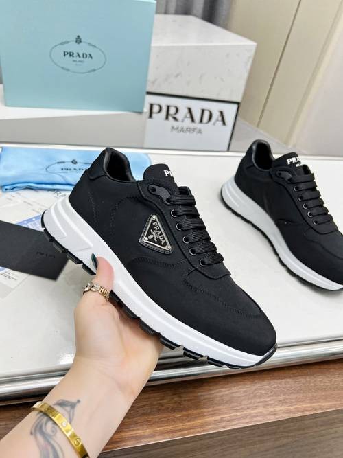 Design Brand P Women and Mens High Quality Sneakers Sheep Skin inside 2024SS H305