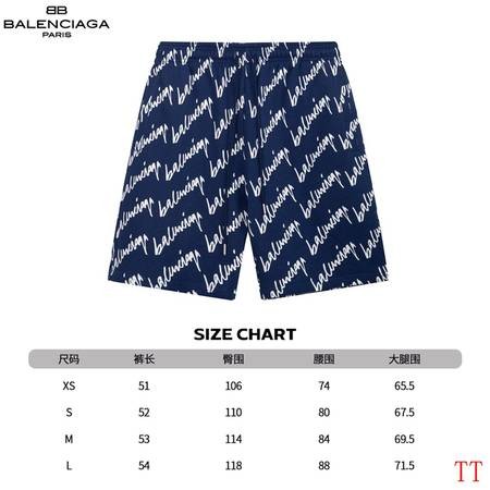 Design Brand Bal High Quality Men Shorts Euro Size XS-L 2024 New D1907