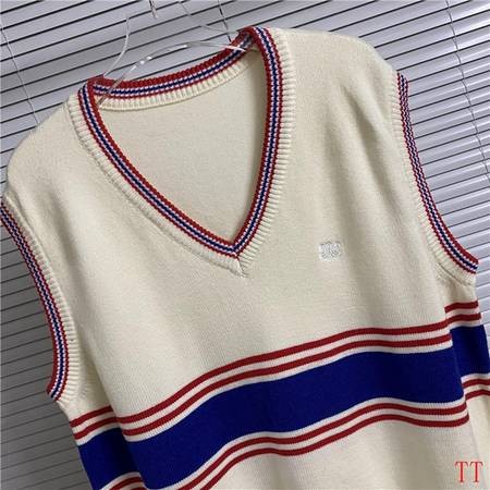 Design Brand Cel High Quality Men and Women Sleevesless Sweaters Size S-XXL 2024 New D1907