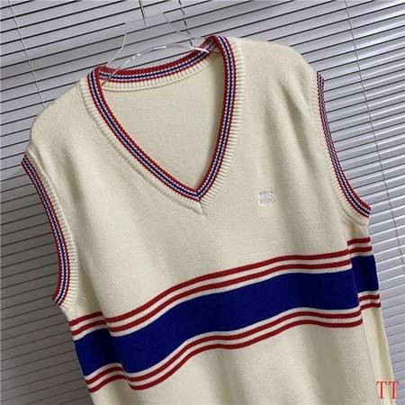 Design Brand Cel High Quality Men and Women Sleevesless Sweaters Size S-XXL 2024 New D1907