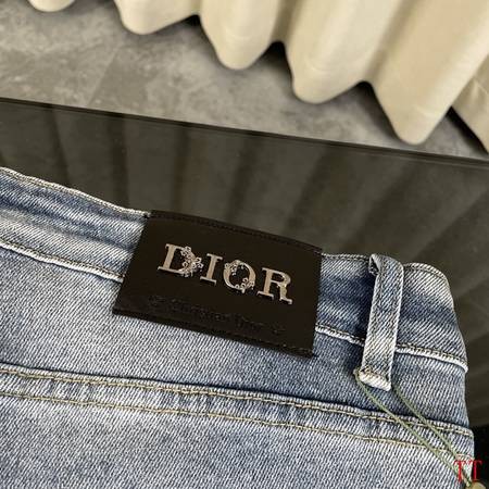 Design Brand D High Quality Men and Women Slim Fit Jeans Euro Size S-XL 2024 New D1907