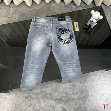 Design Brand D High Quality Men and Women Slim Fit Jeans Euro Size S-XL 2024 New D1907