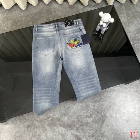 Design Brand L High Quality Men Jeans Size S-XL 2024 New D1907