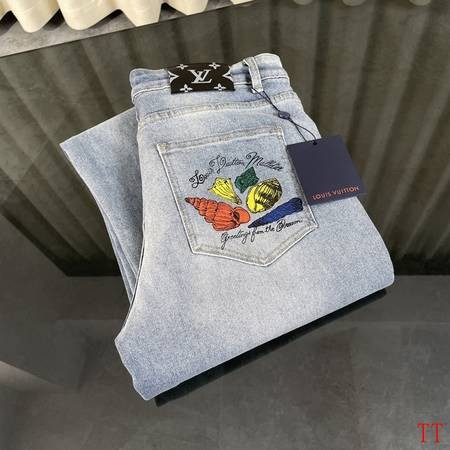 Design Brand L High Quality Men Jeans Size S-XL 2024 New D1907