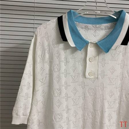 Design Brand L High Quality Men Short Sleeves Shirts Size M-XXL 2024 New D1907