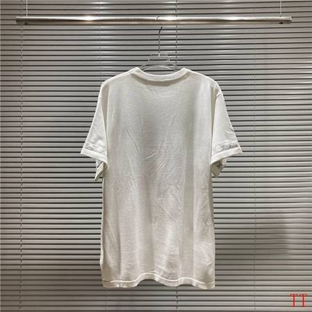 Design Brand L High Quality Men Short Sleeves T-shirts Size M-XXL 2024 New D1907