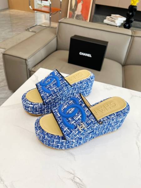 Design Brand C High Quality Women Slippers Sandals 7cm H307