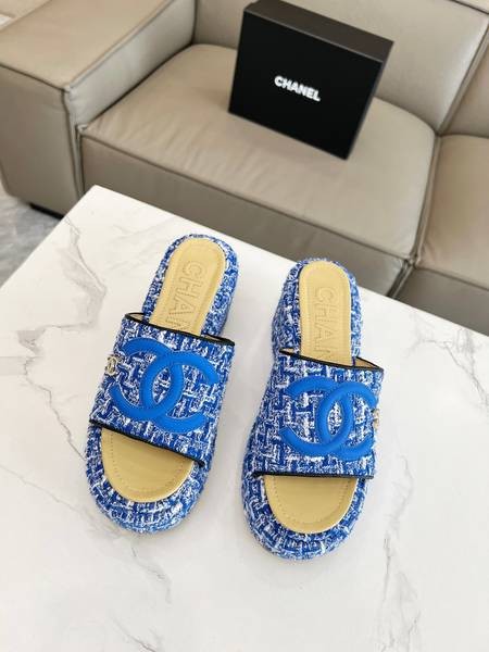 Design Brand C High Quality Women Slippers Sandals 7cm H307