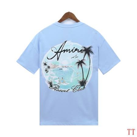 Design Brand AMI High Quality Men and Women Short Sleeves Tshirts Euro Size S-XL D1907