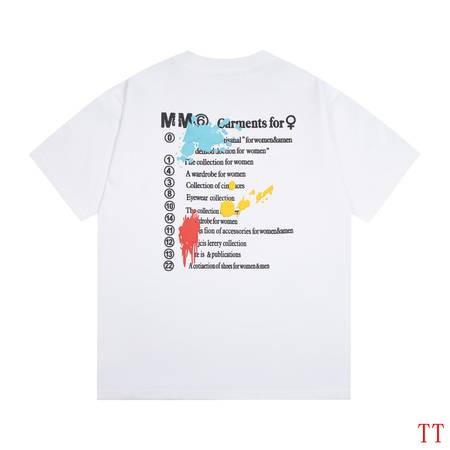 Design Brand MMM High Quality Men and Women Short Sleeves Tshirts Euro Size S-XL D1907