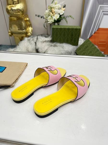 Design Brand G High Quality Women Genunie Leather Soles Slippers Sandals H307