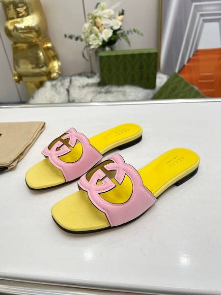 Design Brand G High Quality Women Genunie Leather Soles Slippers Sandals H307