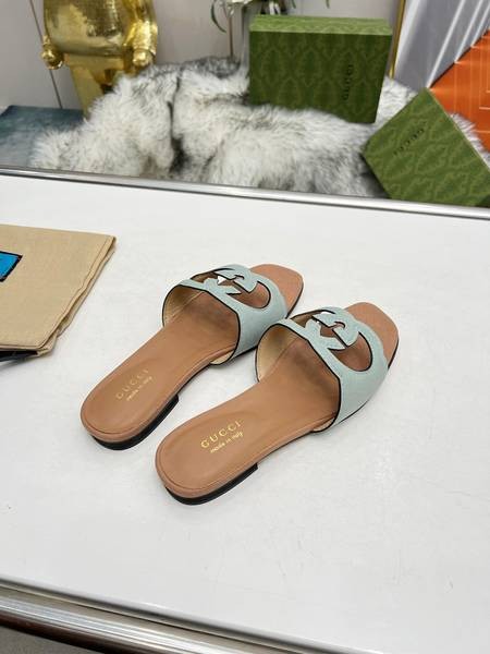 Design Brand G High Quality Women Genunie Leather Soles Slippers Sandals H307