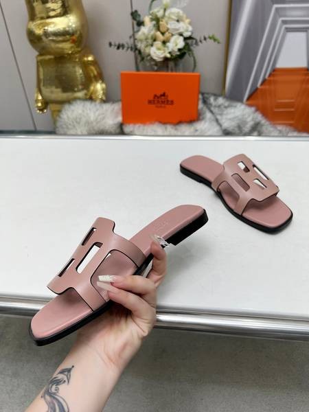 Design Brand H High Quality Women Genunie Leather Soles Slippers Sandals H307