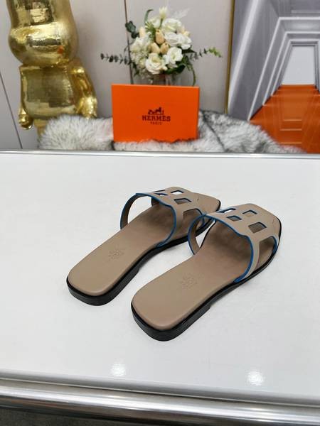 Design Brand H High Quality Women Genunie Leather Soles Slippers Sandals H307