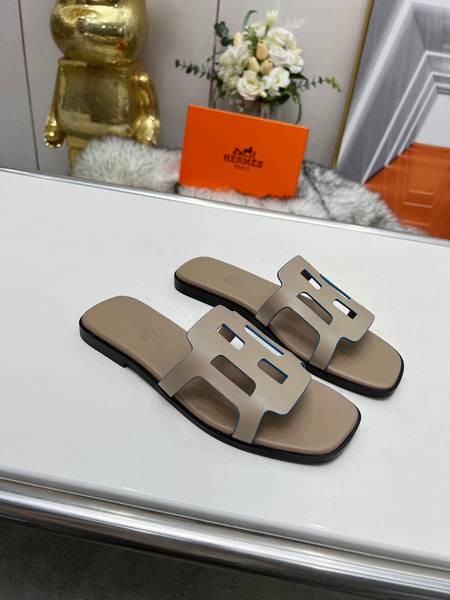 Design Brand H High Quality Women Genunie Leather Soles Slippers Sandals H307