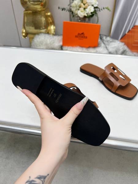 Design Brand H High Quality Women Genunie Leather Soles Slippers Sandals H307