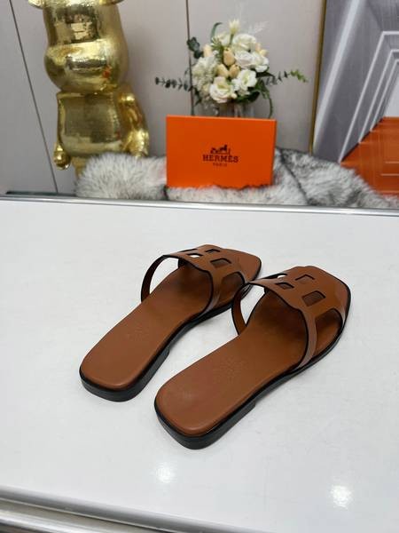 Design Brand H High Quality Women Genunie Leather Soles Slippers Sandals H307