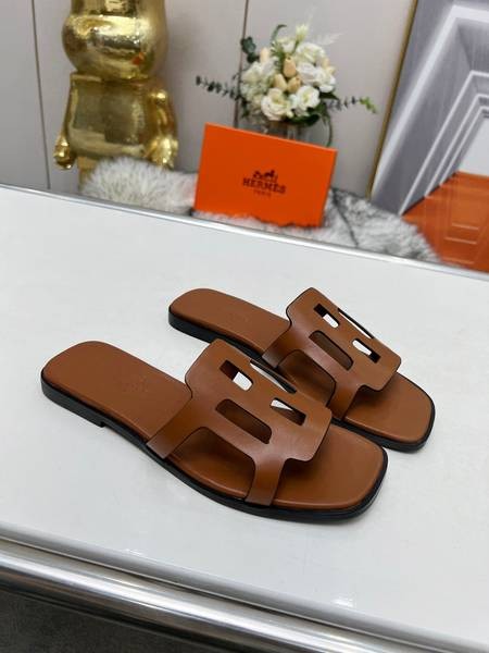 Design Brand H High Quality Women Genunie Leather Soles Slippers Sandals H307