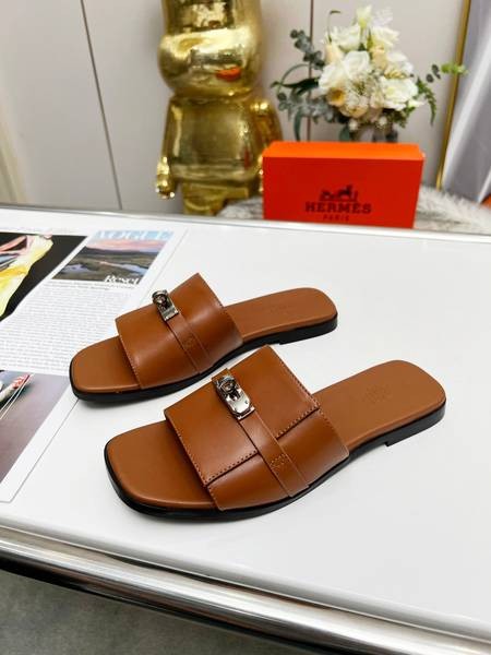 Design Brand H High Quality Women Genunie Leather Soles Slippers Sandals H307