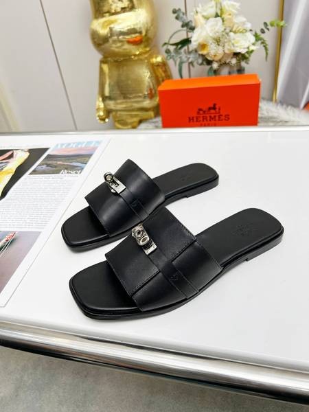 Design Brand H High Quality Women Genunie Leather Soles Slippers Sandals H307