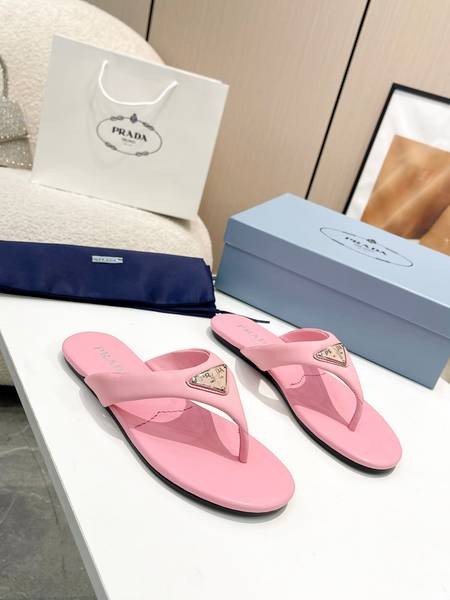 Design Brand P High Quality Women Genunie Leather Soles Slippers Sandals H307