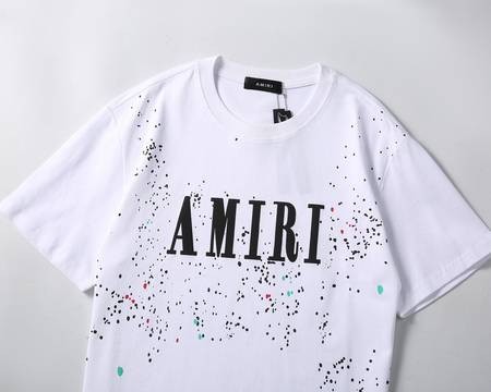 Design Brand AMI High Quality Men Cotton Short Sleeve Tshirts E808 2024