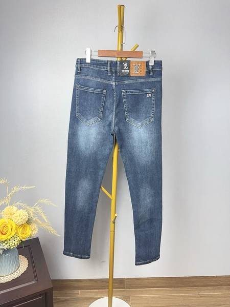 Design Brand L High Quality Men Denim Jeans E808 2024