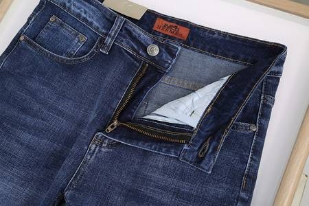 Design Brand H High Quality Men Denim Jeans E808 2024