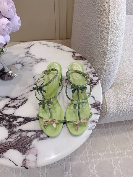 Design Brand RC High Quality Women 8.5CM Sandals Heels G108 2024