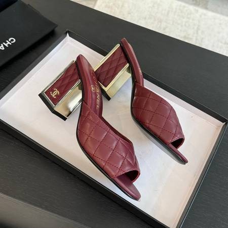 Design Brand C High Quality Women Sandals 7.5cm High Heels G108 2024