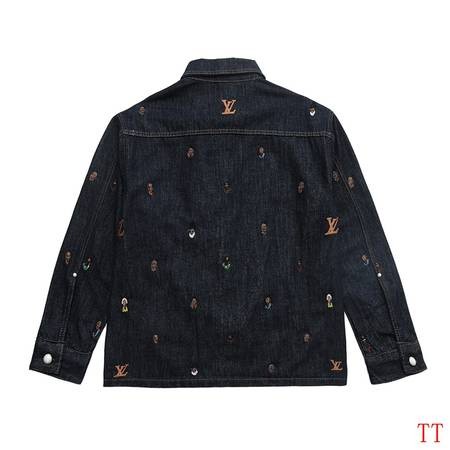 Design Brand L High Quality Men Denim Long Sleeves Shirts Euro Size D1908 2024