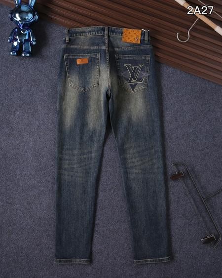 Designer Brand L High Quality Men Denim Jeans For Fall and Winter E808 2024FW